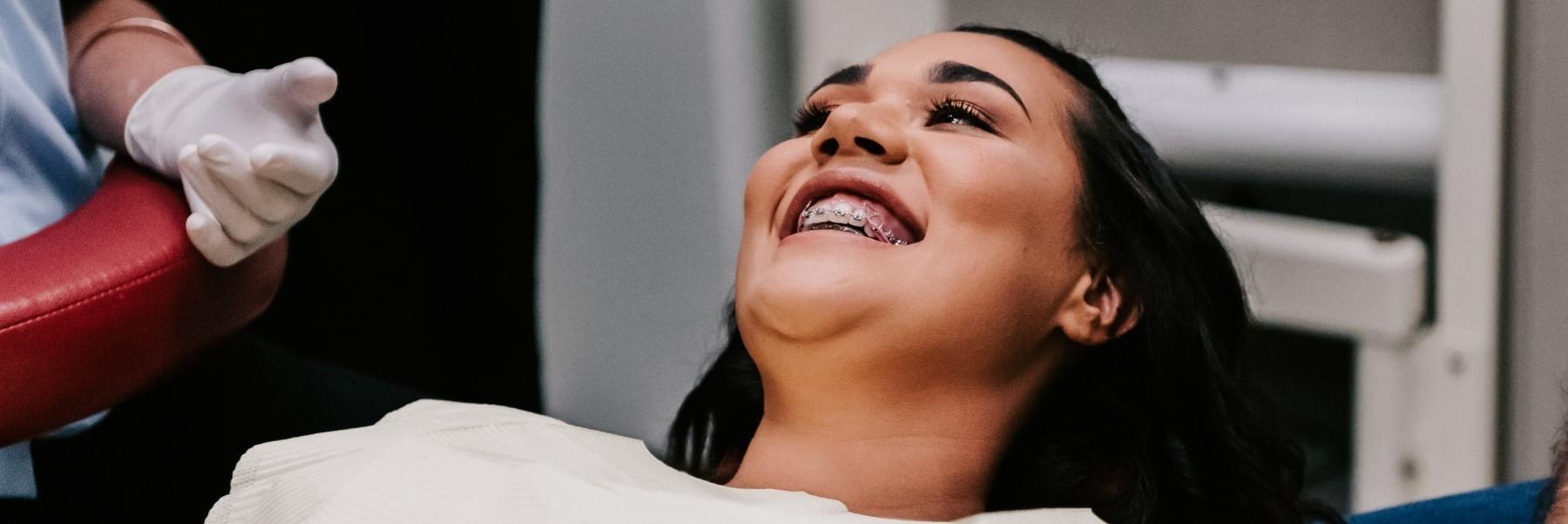 orthodontics whitsundays | patient with braces